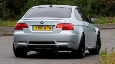 BMW M3 Frozen Silver rear