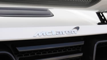 McLaren 12C Spider badge