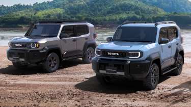 Toyota Land Cruiser FJ - range