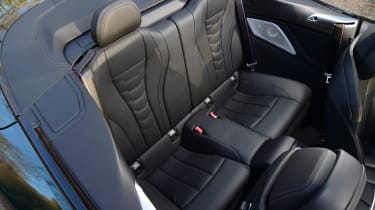 BMW M850i - rear seats