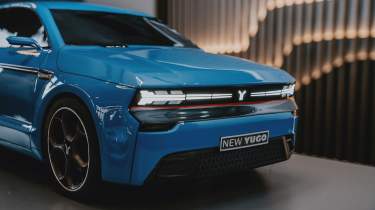  New Yugo (model car) - front end
