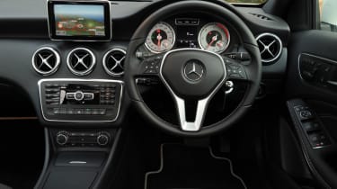 Mercedes A200 CDI interior