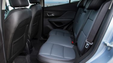 Vauxhall Mokka 1.4T Exclusiv rear seats