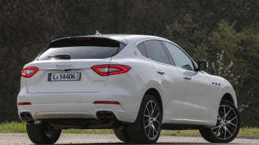 Maserati Levante SUV - rear quarter white