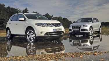 Nissan Murano Vs Audi Q5 Car Group Tests Auto Express