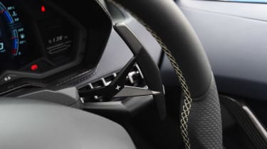 Lamborghini Aventador S Roadster - steering wheel detail