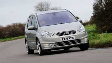Used Car Hunter: family MPVs - Ford Galaxy, front cornering 