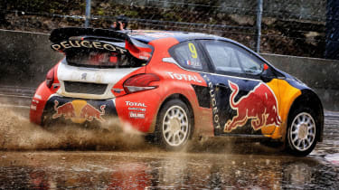 Peugeot Sport - Sebastian Loeb world rx rear cornering