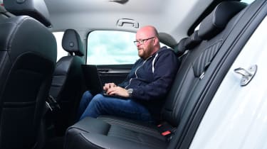 Skoda Superb iV long termer - first report rear seats