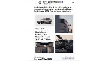 New Volvo XC90 - leaked social post