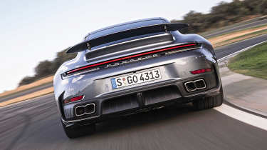 Porsche 911 Turbo S - full rear