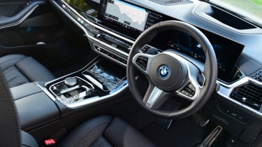 BMW X5 dashboard from side