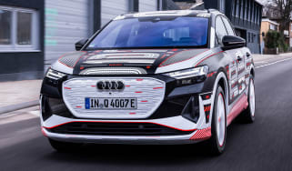 Audi Q4 e-tron prototype - front