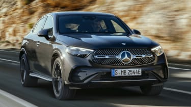 Mercedes GLC Coupe - front action