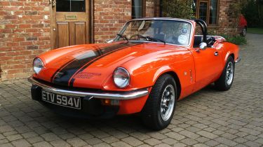 Triumph spitfire hot sale model car