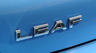 Nissan Leaf badge