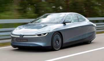 Volkswagen Mission Efficiency - front action