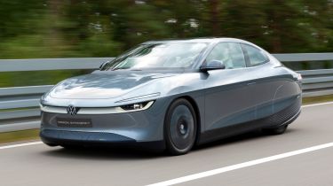 Volkswagen Mission Efficiency - front action
