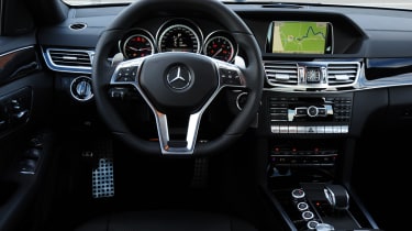 Mercedes E63 AMG interior