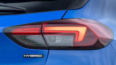 Vauxhall Corsa Hybrid - tail light