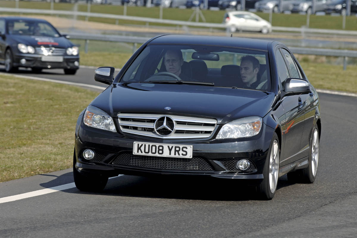 Mercedes C320: 4,700 miles  Auto Express