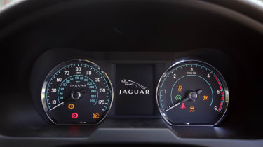 Used Jaguar XF - dials