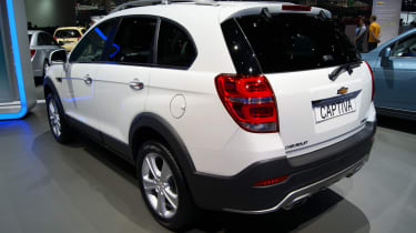 Chevrolet Captiva facelift rear