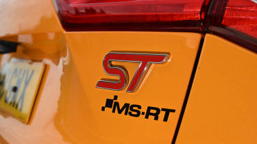 Ford Focus ST tailgate badging