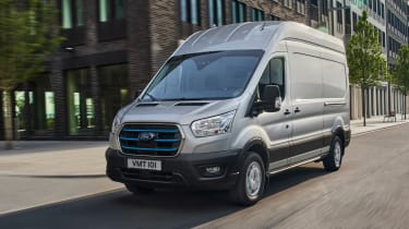 Ford e-Transit - front tracking