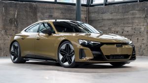 Audi e-tron GT - brown front