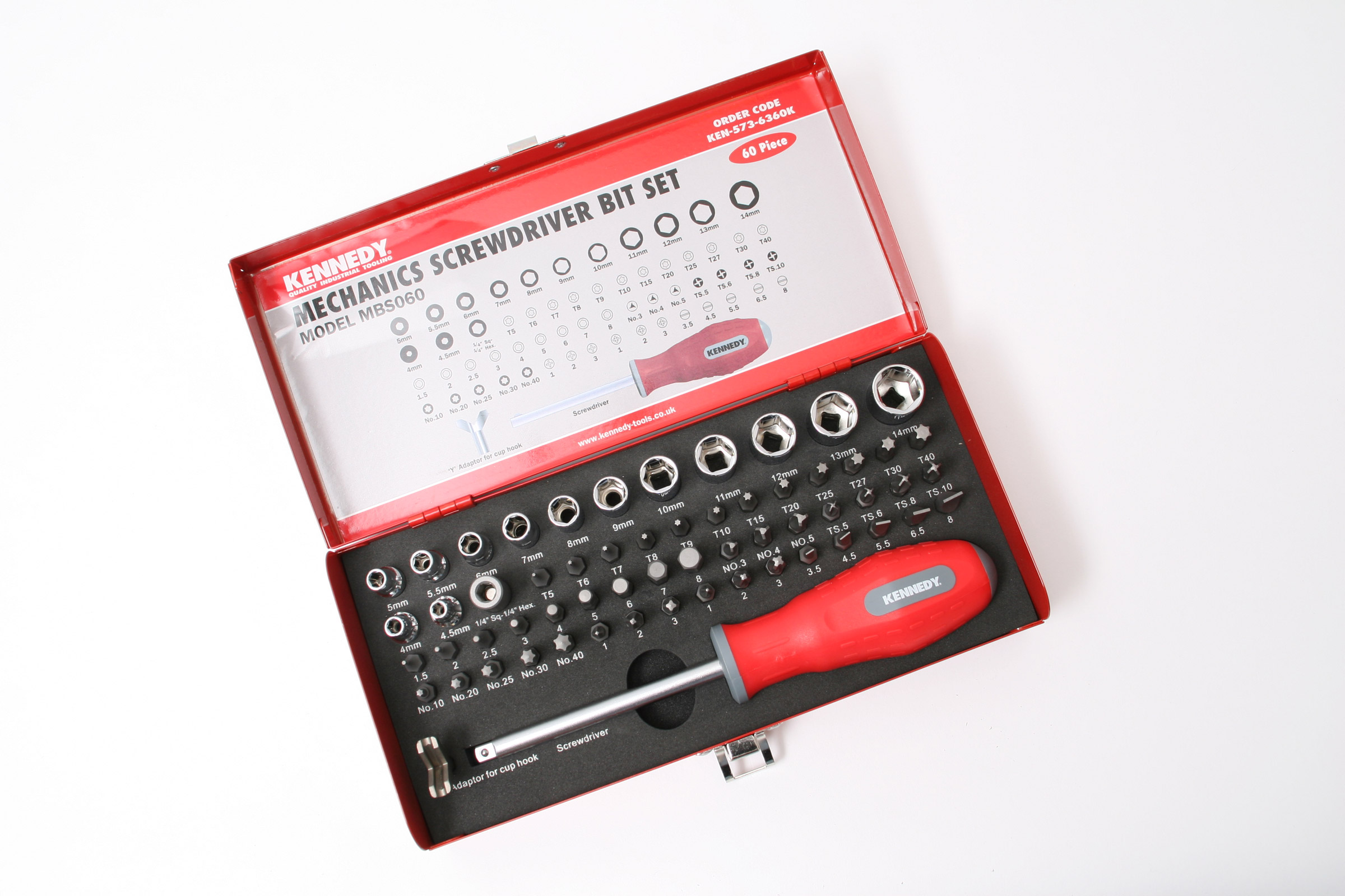 Kennedy Mechanics Screwdriver Bit Set Auto Express