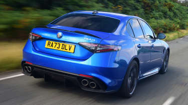 Alfa Romeo Giulia Quadrifoglio - rear