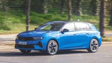 Vauxhall Astra Electric - front action