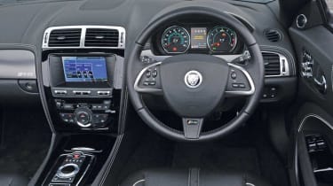 Jaguar XKR-S Convertible interior