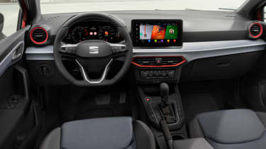 SEAT Ibiza facelift - dash