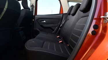 Dacia Duster - rear seats