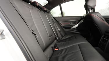 BMW 320i xDrive rear seats