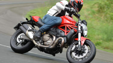 Ducati Monster 821 review - front