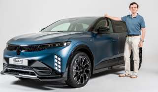 Tom Jervis with the facelifted Renault Megane