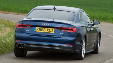 Audi A5 - rear action