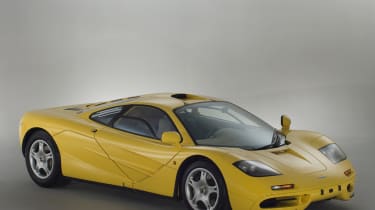 McLaren F1 Yellow front