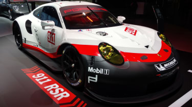 Porsche 911 RSR - LA show front