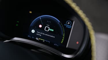 Abarth 600e Scorpionissima - digital drivers display 
