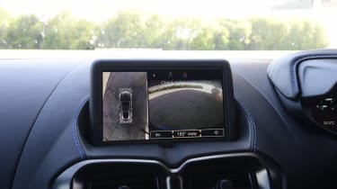 Aston Martin Vantage parking camera