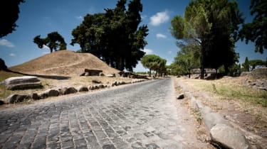 Record breaking roads - Via Appia, Italy