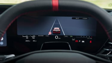 Audi RS 5 - driver's display