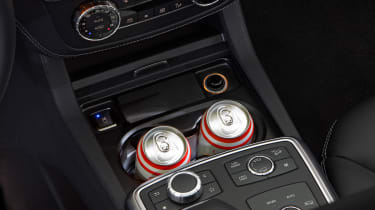 Mercedes M-Class centre console