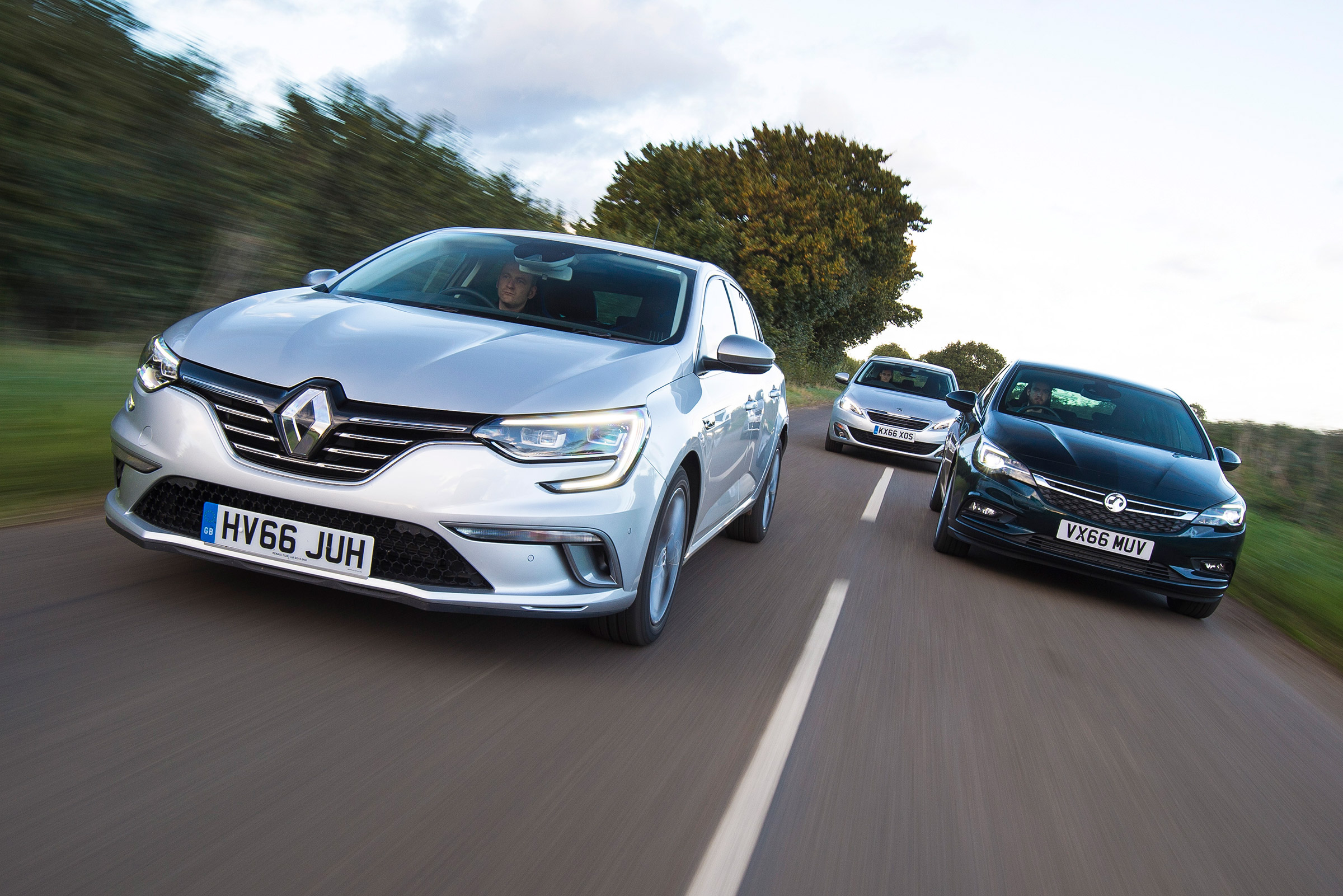 Renault Megane Vs Vauxhall Astra Vs Peugeot 308 Auto Express