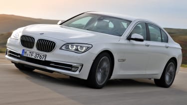 2012 BMW 7 Series front tracking
