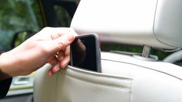 Volkswagen ID Buzz long termer second report - phone pouch